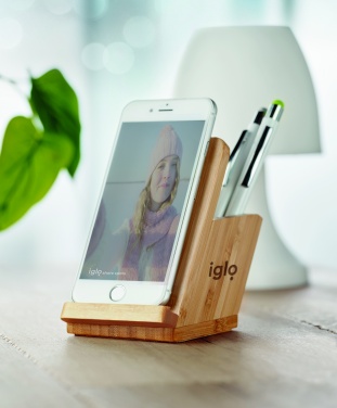 Logotrade corporate gift picture of: Wireless charger pen holder 5W BAICOI