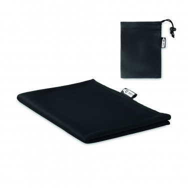 Logo trade promotional items image of: RPET sports towel and pouch