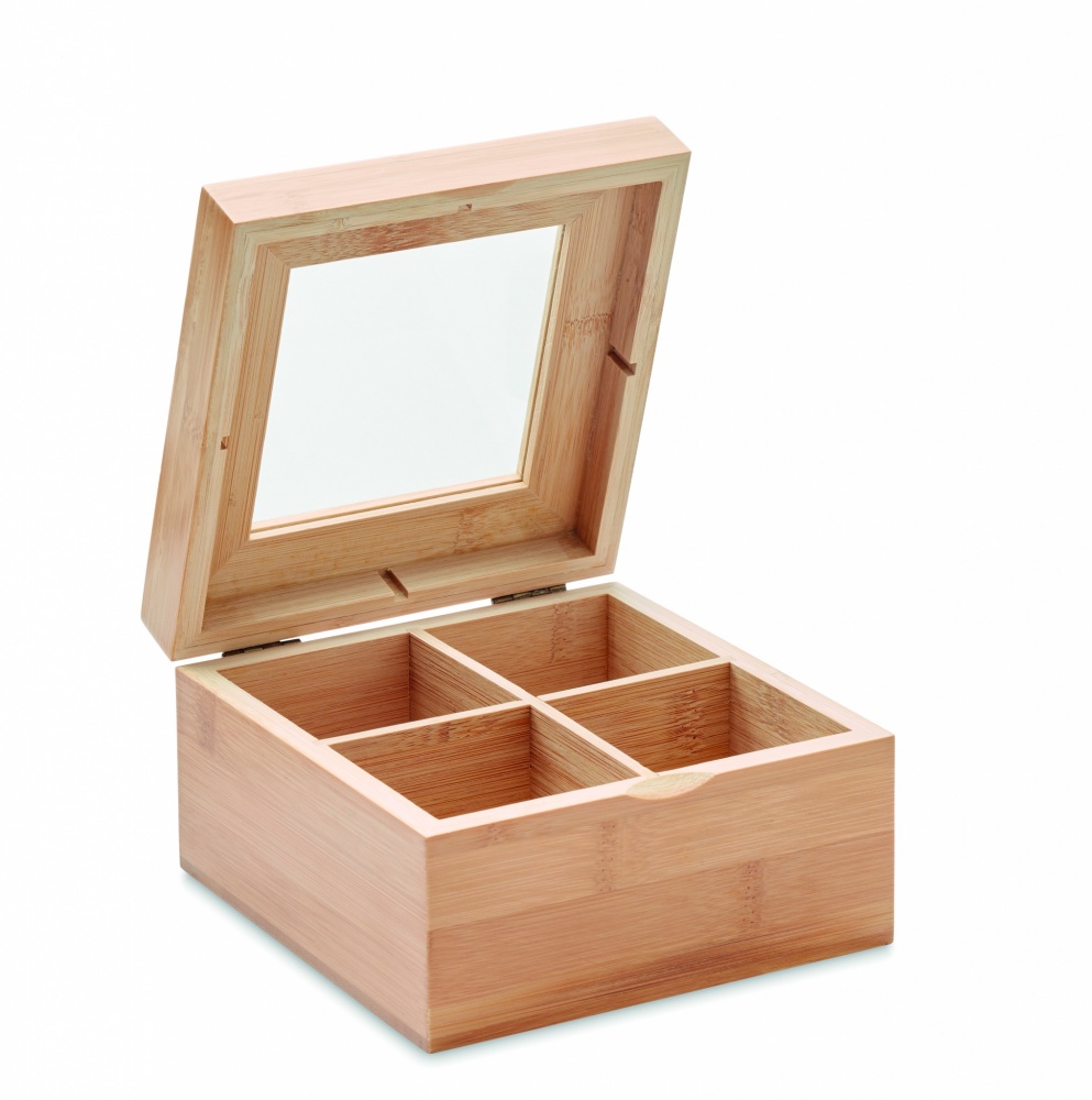 Logo trade promotional products picture of: Bamboo tea box