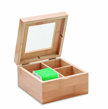 Logotrade business gift image of: Bamboo tea box