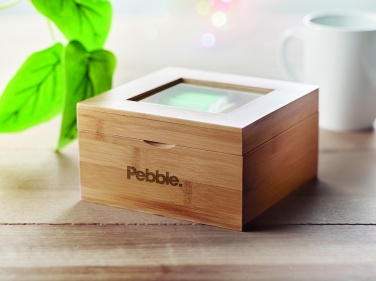 Logo trade corporate gifts picture of: Bamboo tea box
