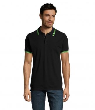 Logotrade promotional product picture of: PASADENA men polo 200g