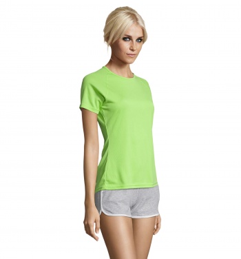 Logo trade promotional products picture of: SPORTY WOMEN T-SHIRT POLYES