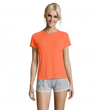 Logo trade promotional items picture of: SPORTY WOMEN T-SHIRT POLYES