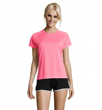 Logo trade business gift photo of: SPORTY WOMEN T-SHIRT POLYES