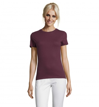 Logo trade promotional merchandise image of: REGENT WOMEN T-SHIRT 150g