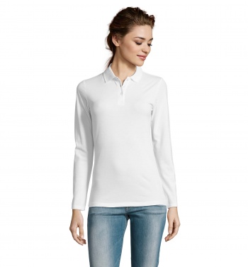 Logotrade business gift image of: PERFECT WOMEN LSL POLO  180