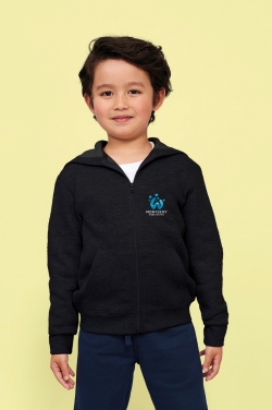Logo trade promotional merchandise picture of: STONE KIDS ZIP HOODIE 260