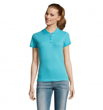 Logo trade promotional products image of: PASSION WOMEN POLO 170g