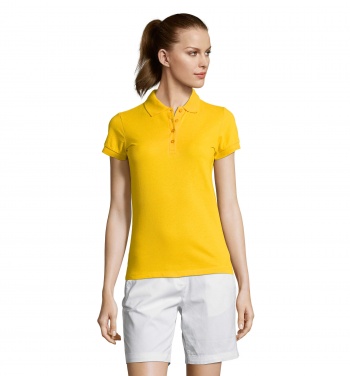 Logo trade corporate gift photo of: PASSION WOMEN POLO 170g