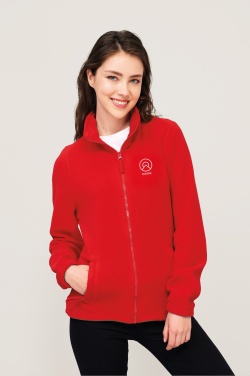 Logo trade promotional giveaways image of: NORTH WOMEN ZIPPED FLEECE