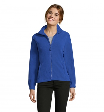 Logotrade promotional merchandise image of: NORTH WOMEN ZIPPED FLEECE