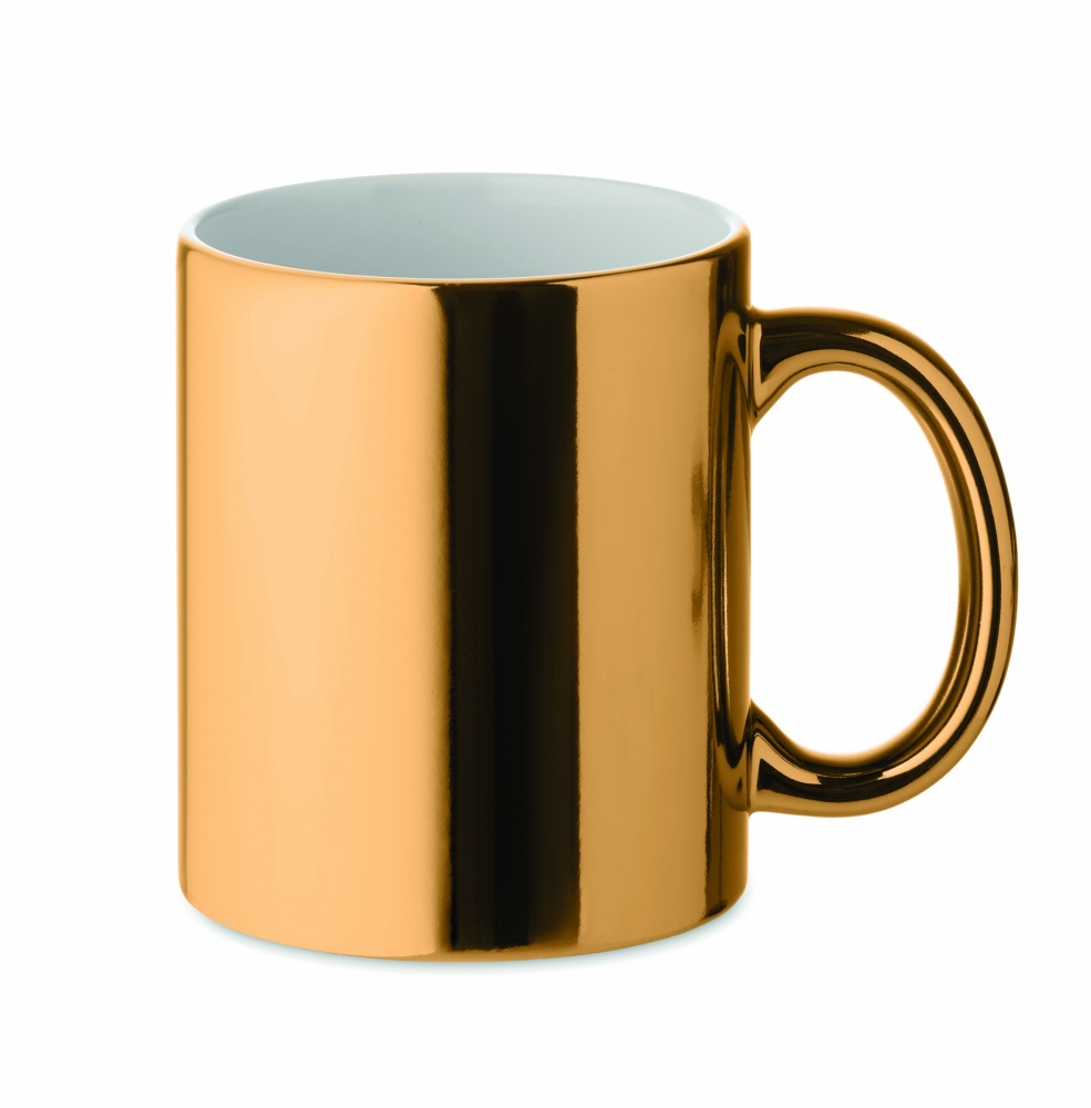 Logotrade promotional products photo of: Ceramic mug metallic 300 ml
