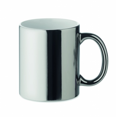 Logo trade promotional product photo of: Ceramic mug metallic 300 ml