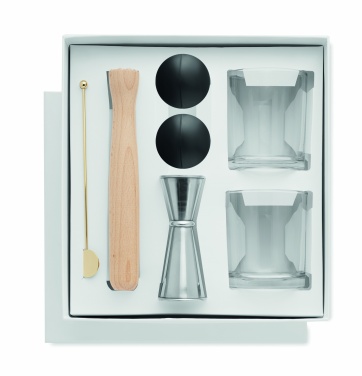 Logotrade promotional giveaway image of: Set of 7 pieces cocktail set