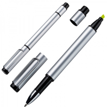 Logotrade promotional giveaway picture of: Metal duo pen GETAFE