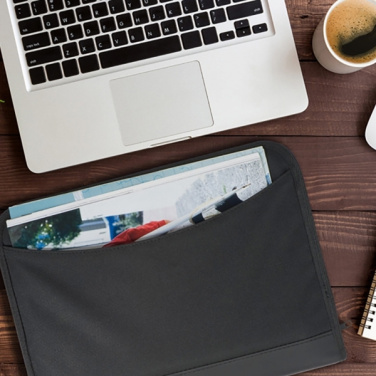 Logo trade advertising products picture of: Conference folder A4 Panama