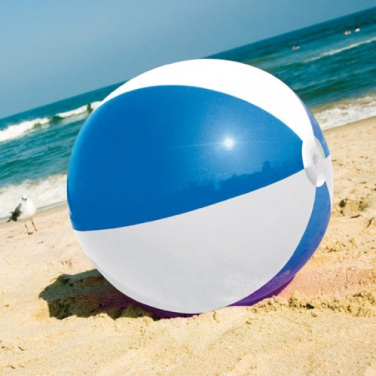 Logo trade promotional merchandise photo of: Bicolour beach ball KEY WEST