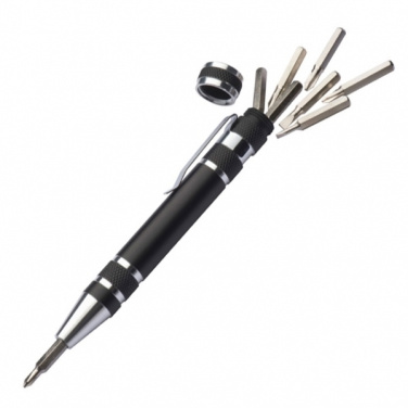 Logo trade promotional item photo of: Meta screwdriver set CORLEONE