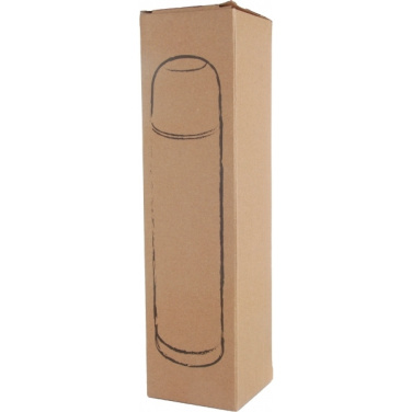 Logotrade promotional giveaway image of: Stainless steel isolating flask VIRGINIA BEACH 100 ml