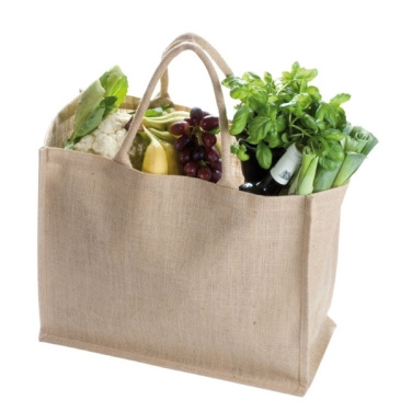 Logo trade advertising products picture of: Jute bag, big HANNOVER