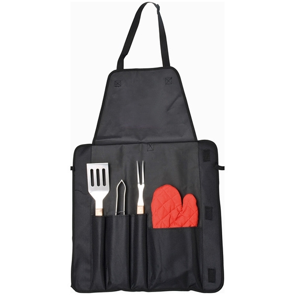 Logotrade promotional product picture of: Barbecue set AURORA