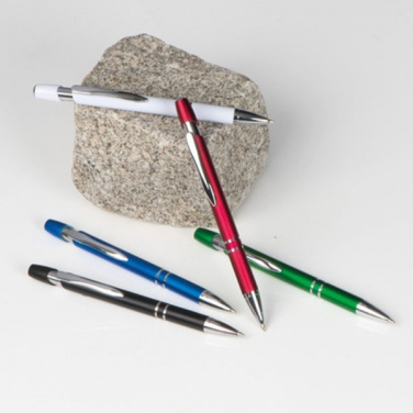 Logo trade promotional gifts image of: Plastic ballpen EPPING