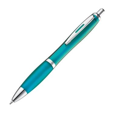 Logo trade promotional products image of: Plastic ballpen MOSCOW