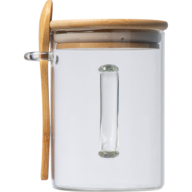 Logotrade promotional items photo of: Glass mug JACKSON 420 ml