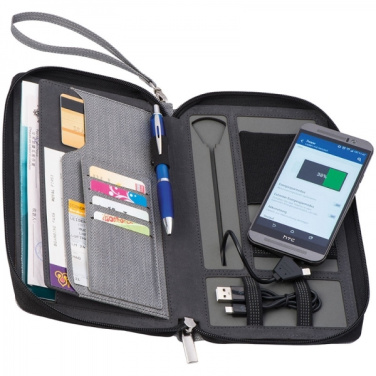 Logotrade promotional products photo of: Travel folder with power bank Almera