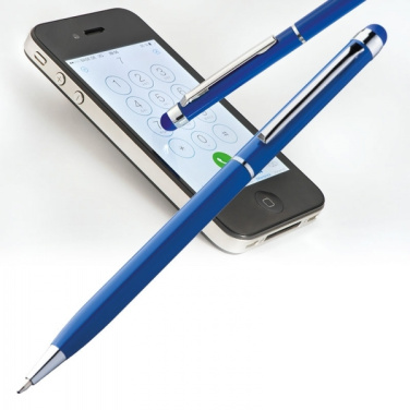 Logotrade promotional gift picture of: Metal ballpen with touch pen NEW ORLEANS