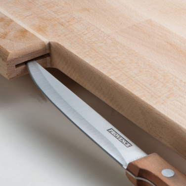 Logo trade advertising products picture of: Wooden board with knife LIZZANO