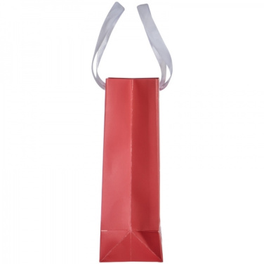 Logo trade business gifts image of: Small Christmas paper bag BASEL