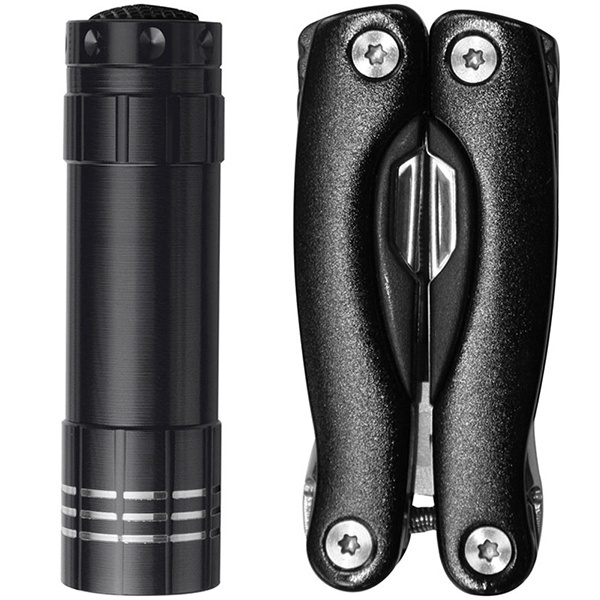 Logotrade promotional giveaway image of: Set torch and multitool OAKLAND