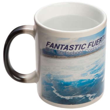 Logo trade promotional giveaway photo of: Colour-changing sublimation mug SIRMIONE 300 ml