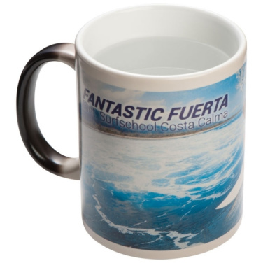 Logotrade promotional gift image of: Colour-changing sublimation mug SIRMIONE 300 ml