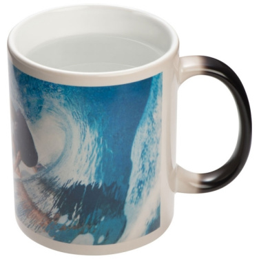Logotrade advertising product picture of: Colour-changing sublimation mug SIRMIONE 300 ml