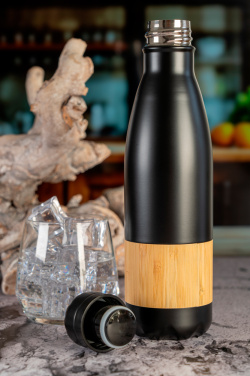 Logo trade business gift photo of: Stainless steel bottle KOBE 750 ml