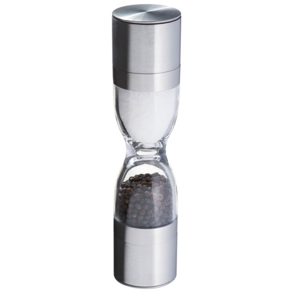 Logotrade promotional items photo of: Salt and pepper mill 2-in-1 ROME