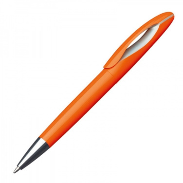 Logo trade promotional giveaway photo of: Plastic ballpen FAIRFIELD