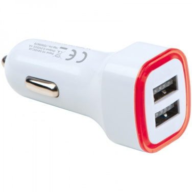 Logotrade corporate gift picture of: USB charging adapter KFZ FRUIT