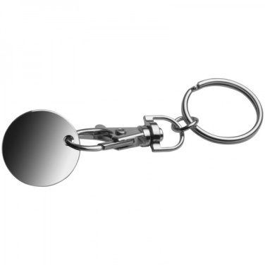 Logotrade promotional merchandise picture of: Keyring with shopping coin ARRAS