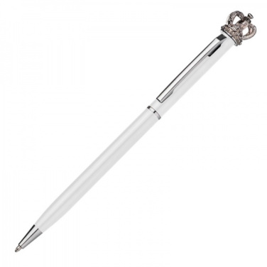 Logo trade promotional gifts picture of: Metal ballpen KINGS PARK