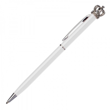 Logo trade corporate gifts image of: Metal ballpen KINGS PARK