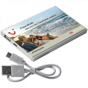 Logo trade promotional merchandise photo of: Power bank PINEVILLE 2200 mAh