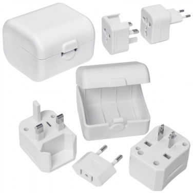 Logotrade corporate gift image of: Travel adapter PERU