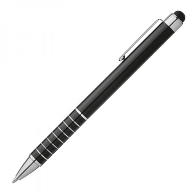 Logo trade business gift photo of: Metal ballpen with touch pen LUEBO