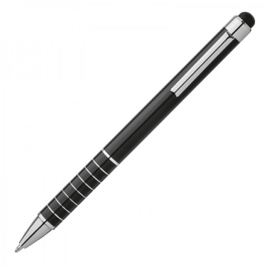 Logotrade promotional merchandise picture of: Metal ballpen with touch pen LUEBO