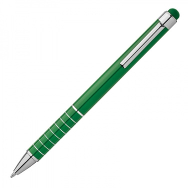 Logotrade promotional giveaways photo of: Metal ballpen with touch pen LUEBO