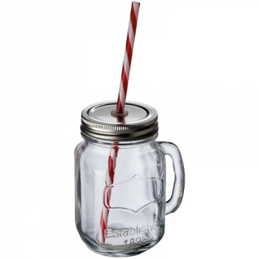Logo trade promotional merchandise photo of: Set drink dispenser and glasses ACAPULCO